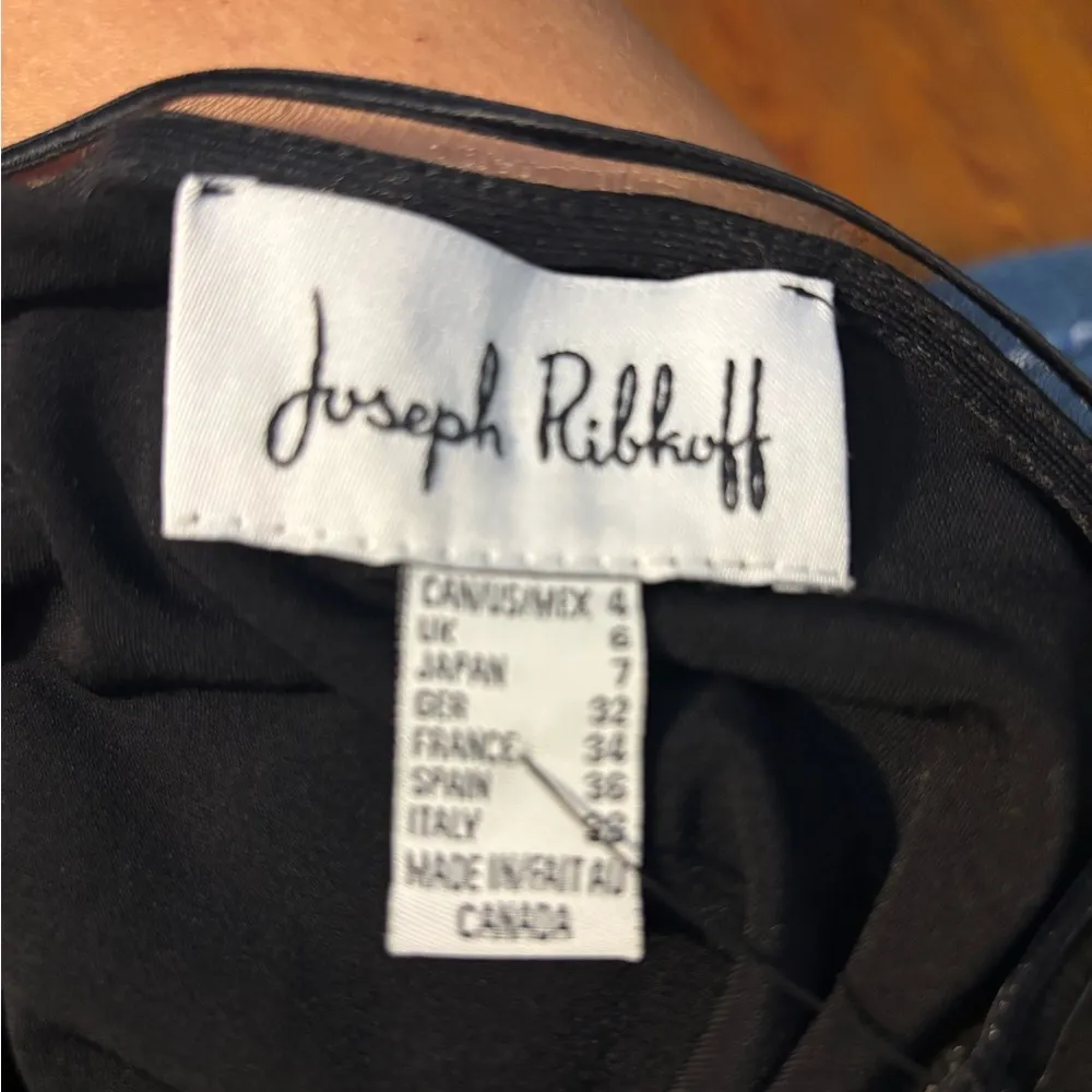 Joseph Ribkoff Black 3/4 top elegant,For casual and formal occasions 👠👢S-4 - Image 2