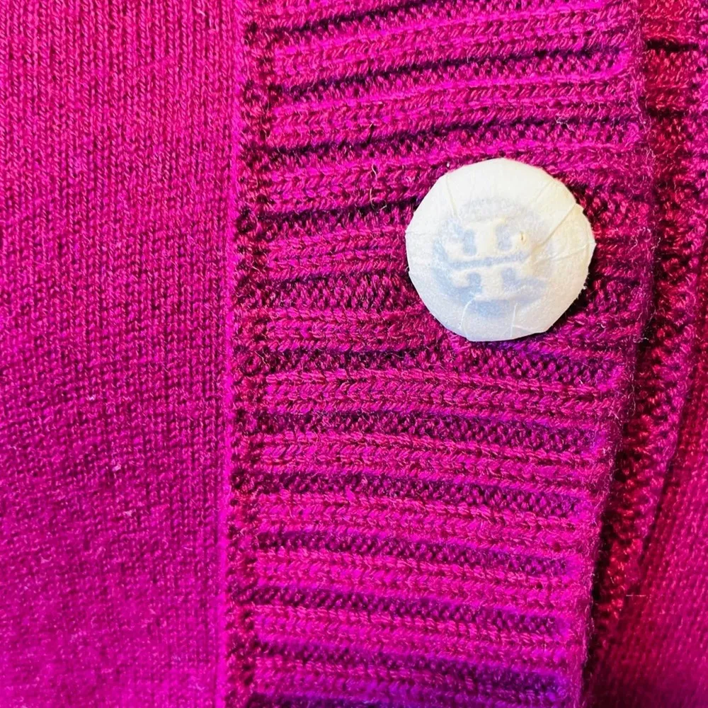 Tory Burch  Pretty Violet Audra Cashmere sweater - Image 4