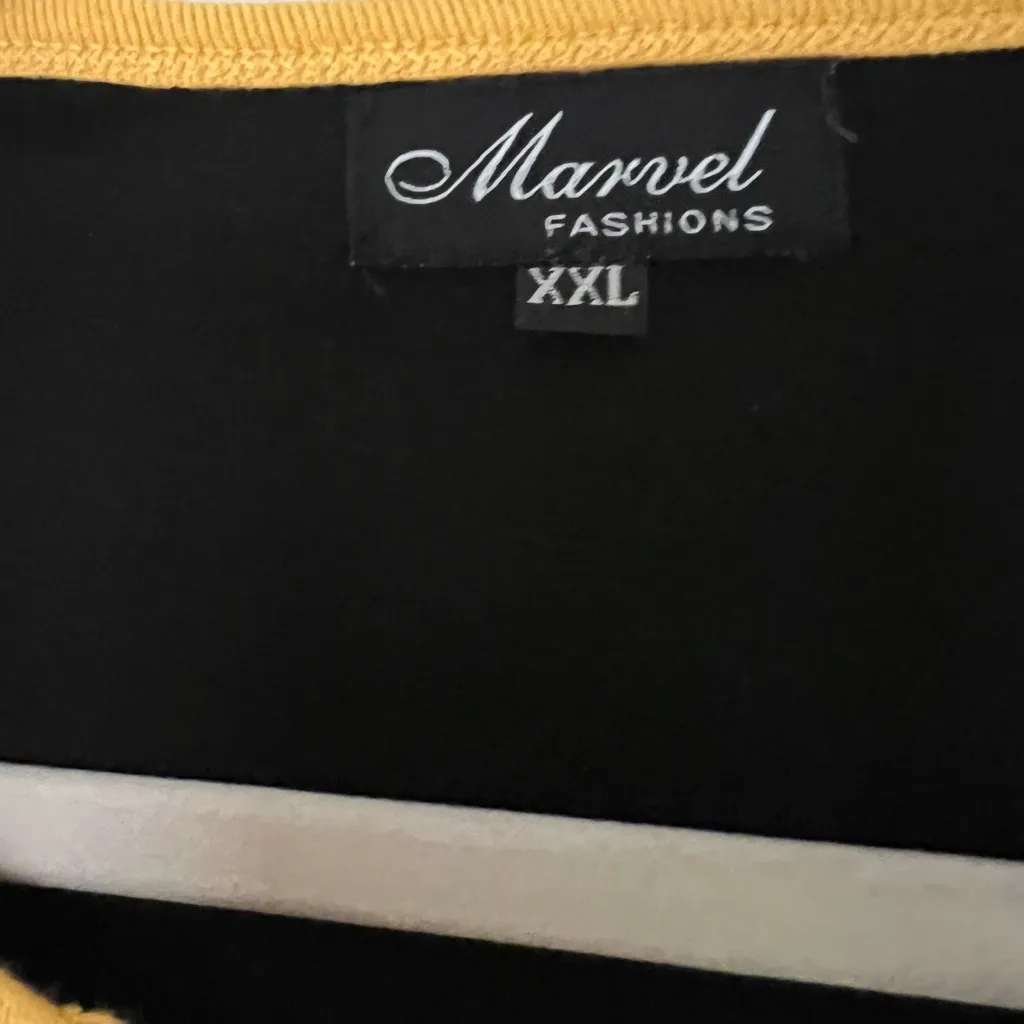 Pittsburgh Steelers Bling Tee T shirt Black and Yellow Size XXL - Image 7