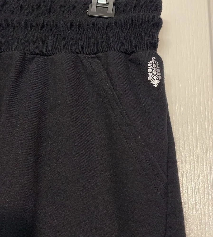 FP Movement Sunny Wash Black Skinny Jogger Pants Free People Small EUC #CA - Image 4