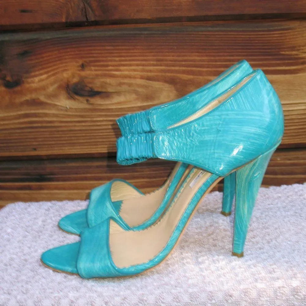 Oscar de La Renta Heels 8.5 9 - Image 3