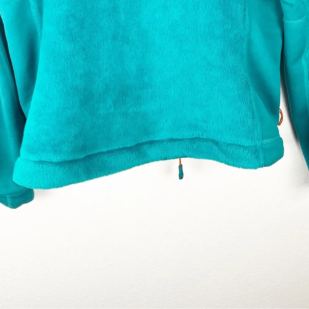 THE NORTH FACE Summit Series Blue Teal Polertec Thermal Pro Fleece Zip Jacket - Image 9