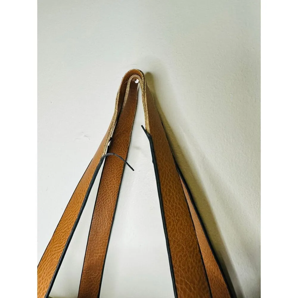 BEVERLY HILLS  POLO CLUB Brown Braided Handle Large Size Tote Handbag - Image 7