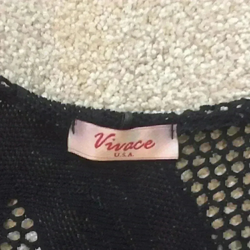 ⭐️ Vivace USA sheer tank top Black Size M - Image 3