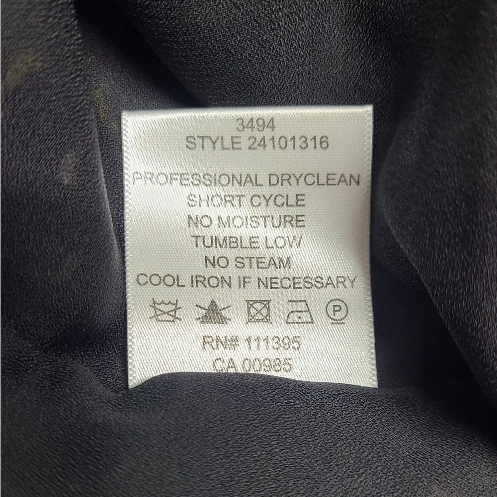 Tory Burch 100% Silk Ruffled Layered Mini Skirt size 8 - Image 4