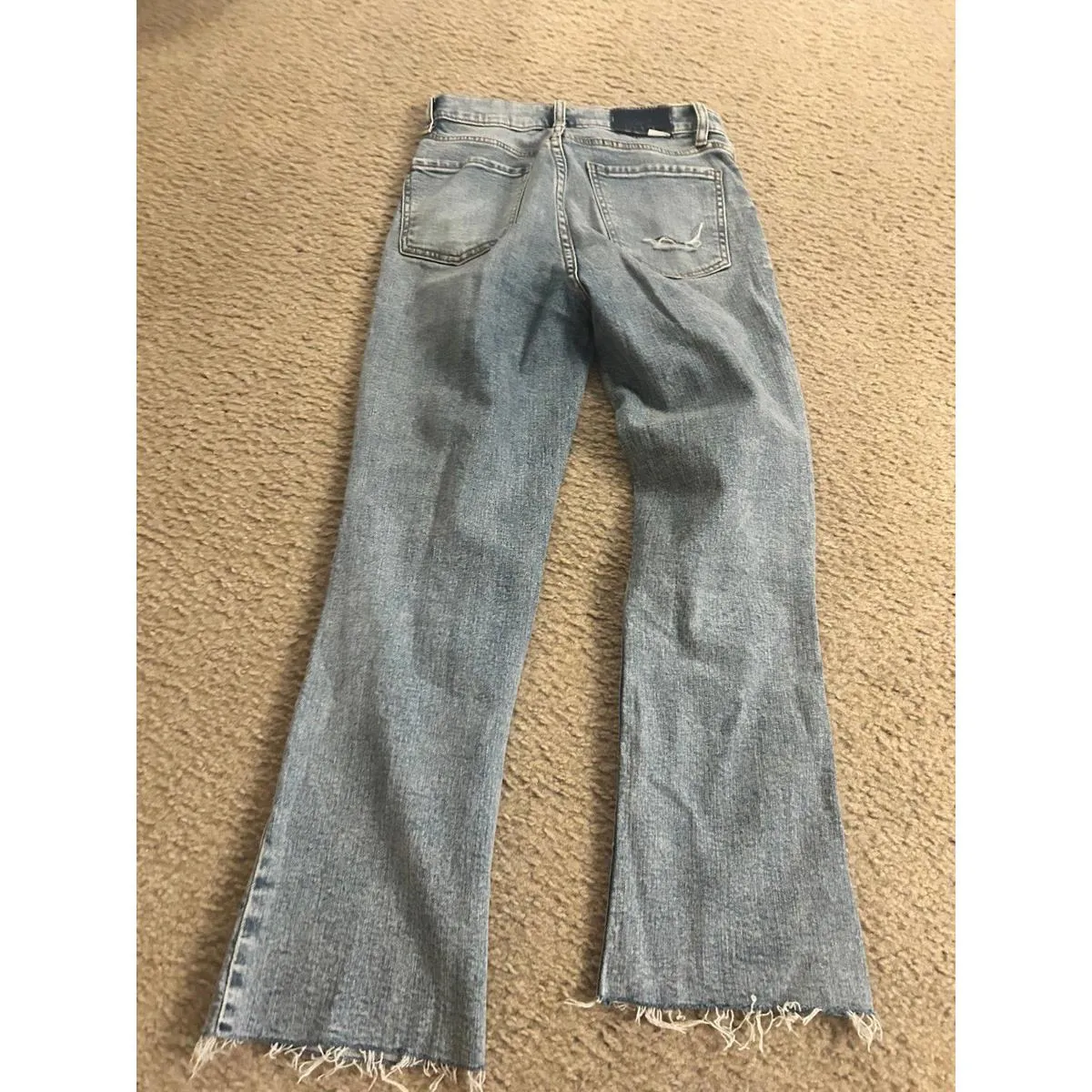 Daze capri pants jeans size 26 very comfy like new Blue - Image 7