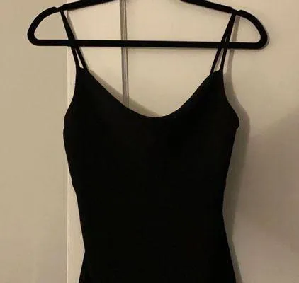 Black Cowl Neck Dress - Image 4