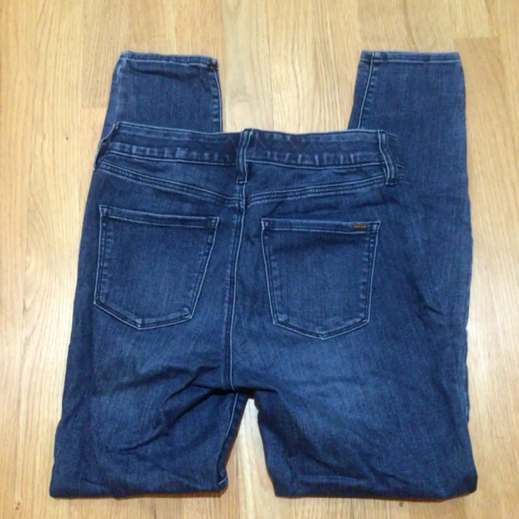 WHBM The Jeggings Dark Wash Mid Rise Jeans sz 2 - Image 7