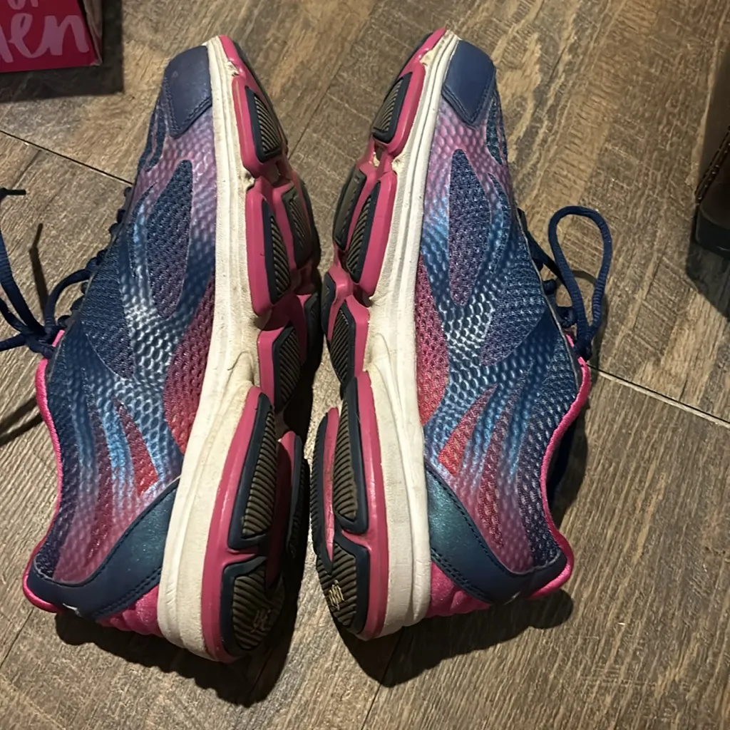 Ryka Womens Devotion Plus 2 Walking Shoe‎ Size 9 M Pink and Blue - Image 6