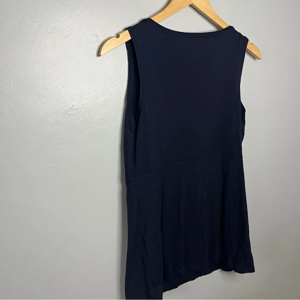Maternity LOFT Dark Blue Sleeveless Tank Top - Image 5