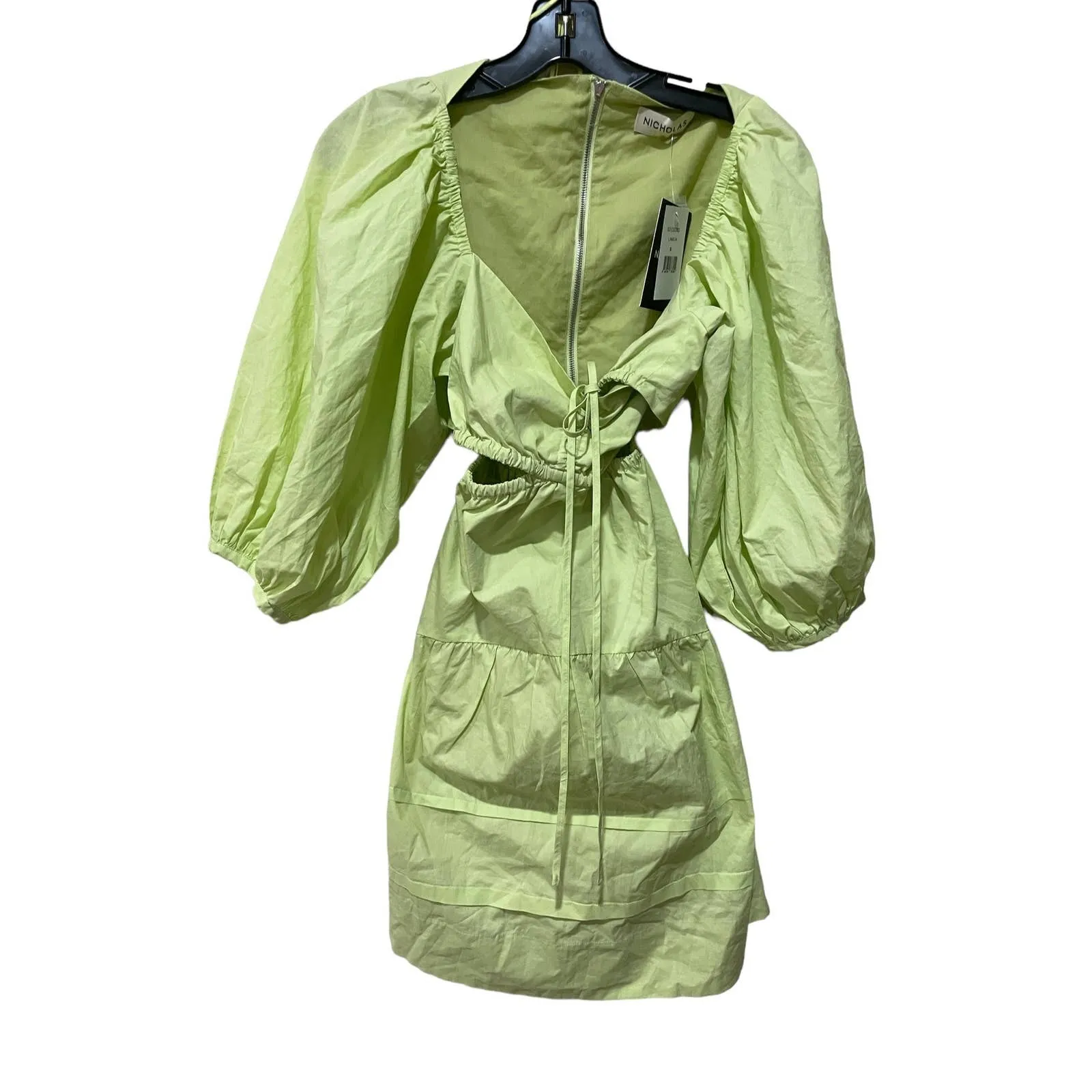 NICHOLAS Berta Cutout Dress‎ Size 6 New with Tags Green - Image 5