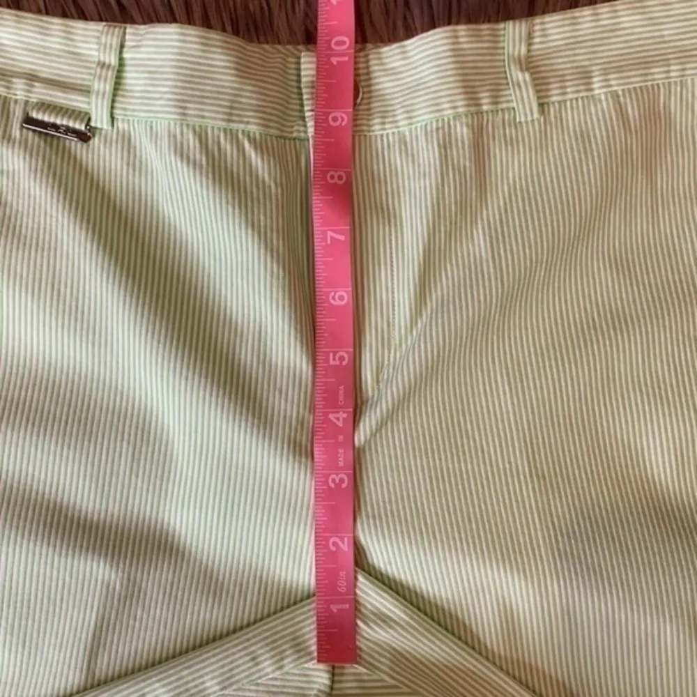 Ralph Lauren Active stretch cotton striped Bermuda shorts golf leisure size 6 - Image 4
