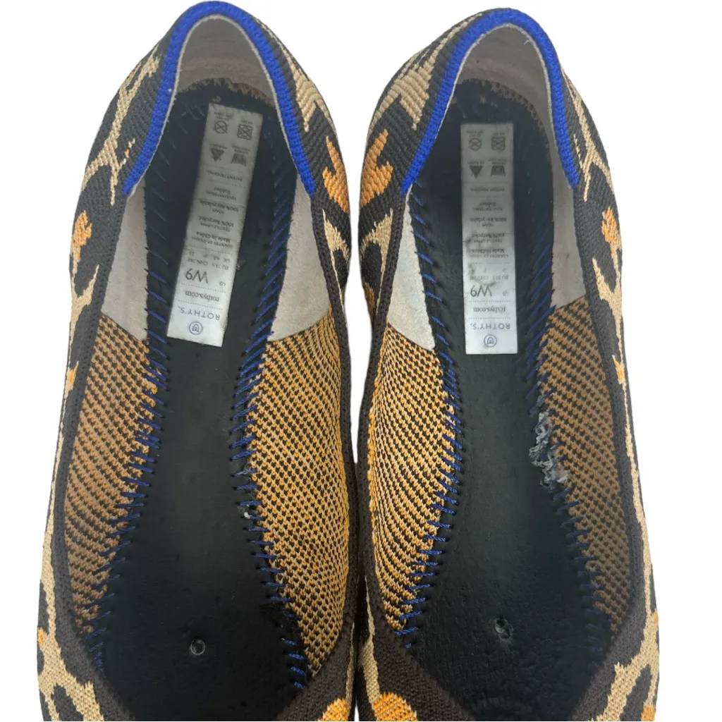 Rothy’s The Point Desert Cat Pointed Toe Flats Size 9 - Image 4