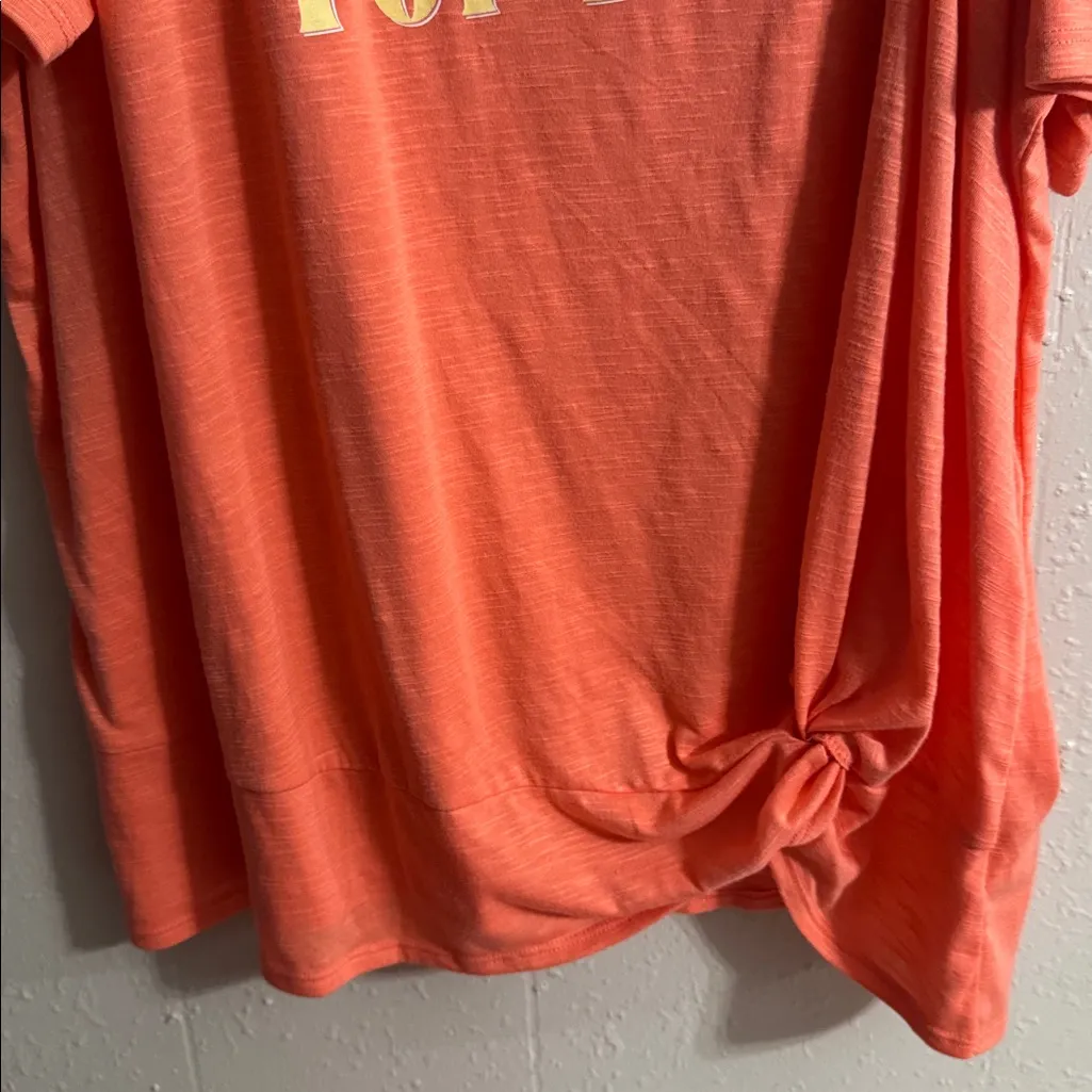 Torrid Classic Fit Feather Soft Slub Off-Shoulder Twist Tee - Image 9