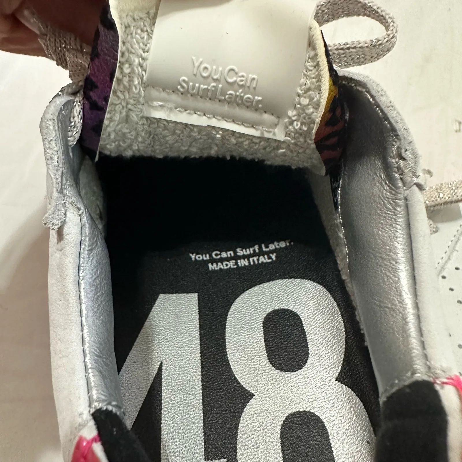 P448 Jack Leather Low Top Sneaker - Image 8