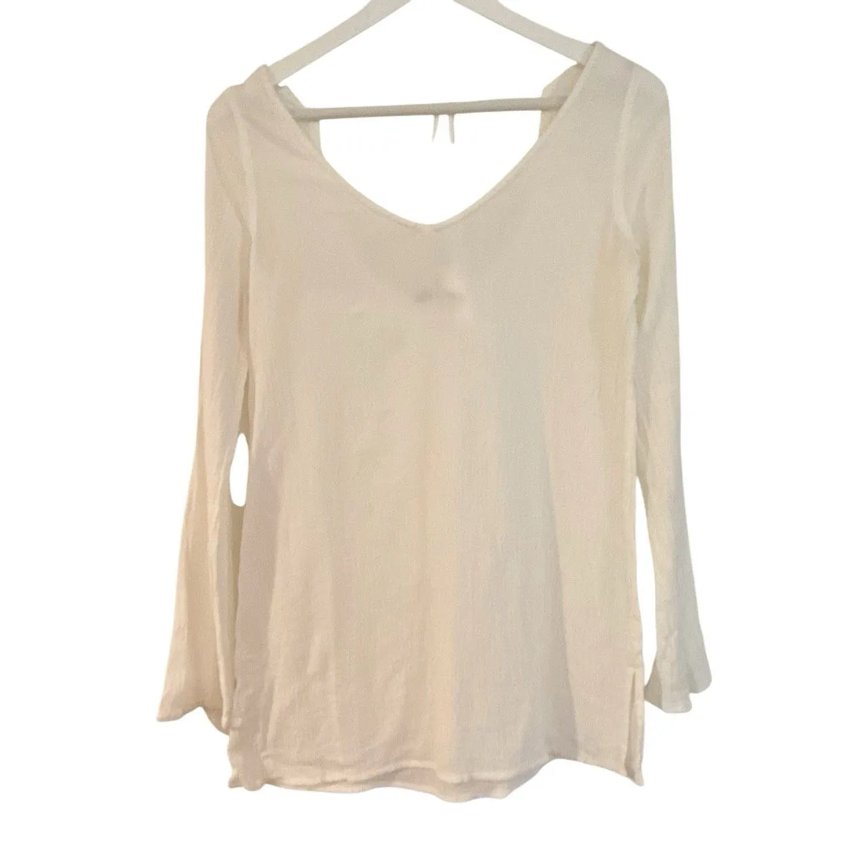 J.Crew white cotton gauze tunic coverup small - Image 8