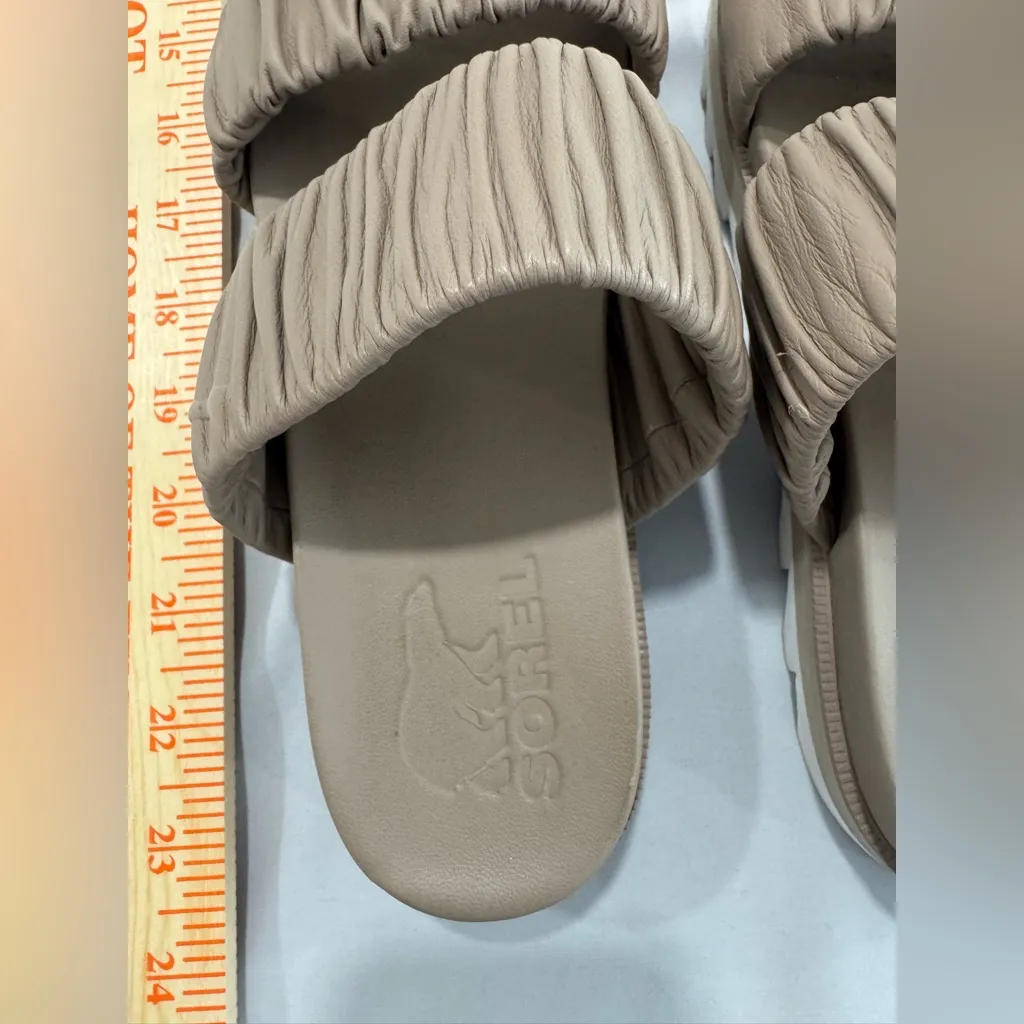 Sorel Women's Roaming Two Strap Slide Sandals Like New Size 7.5 - Image 5