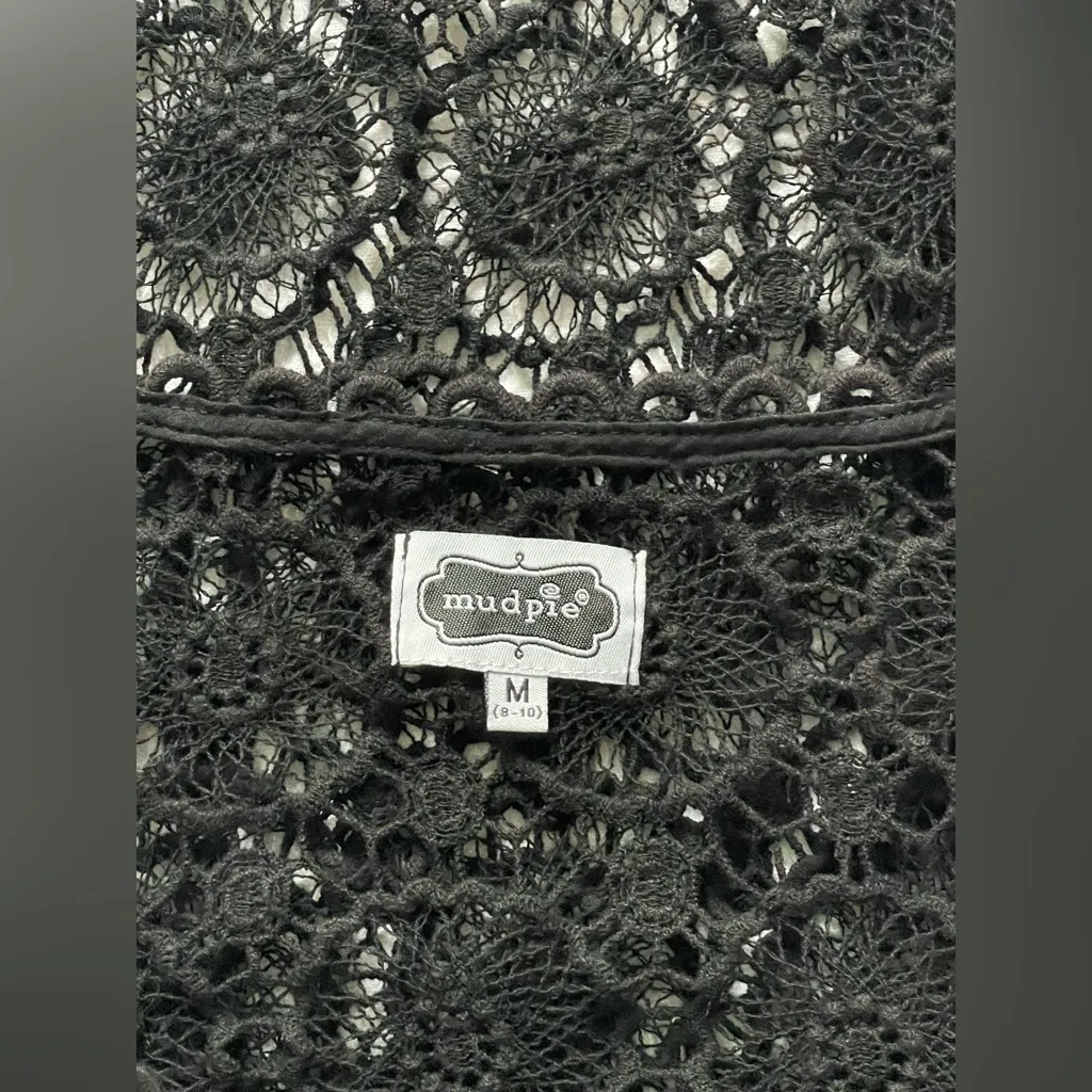 Mud Pie  crochet swim coverup - Image 10