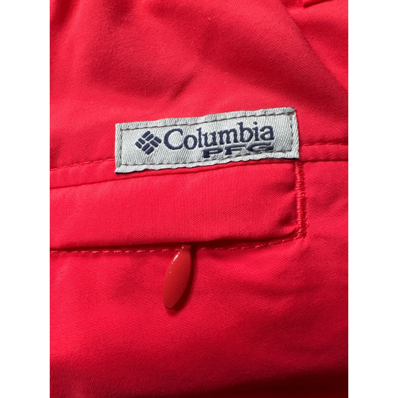 Columbia Womens XXL‎ Backcast Water Shorts Red UPF 50 Omni-Shade Fishing - Image 7