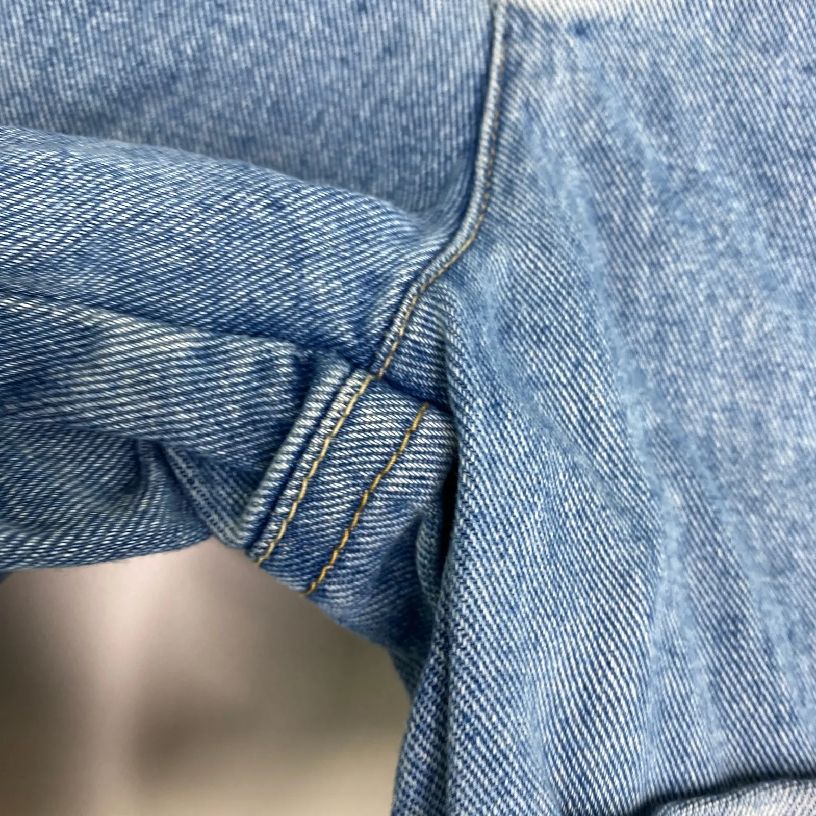 Bill Blass Y2K Mom Denim Shorts Women Sz 10P Rolled Casual All American Summer - Image 4