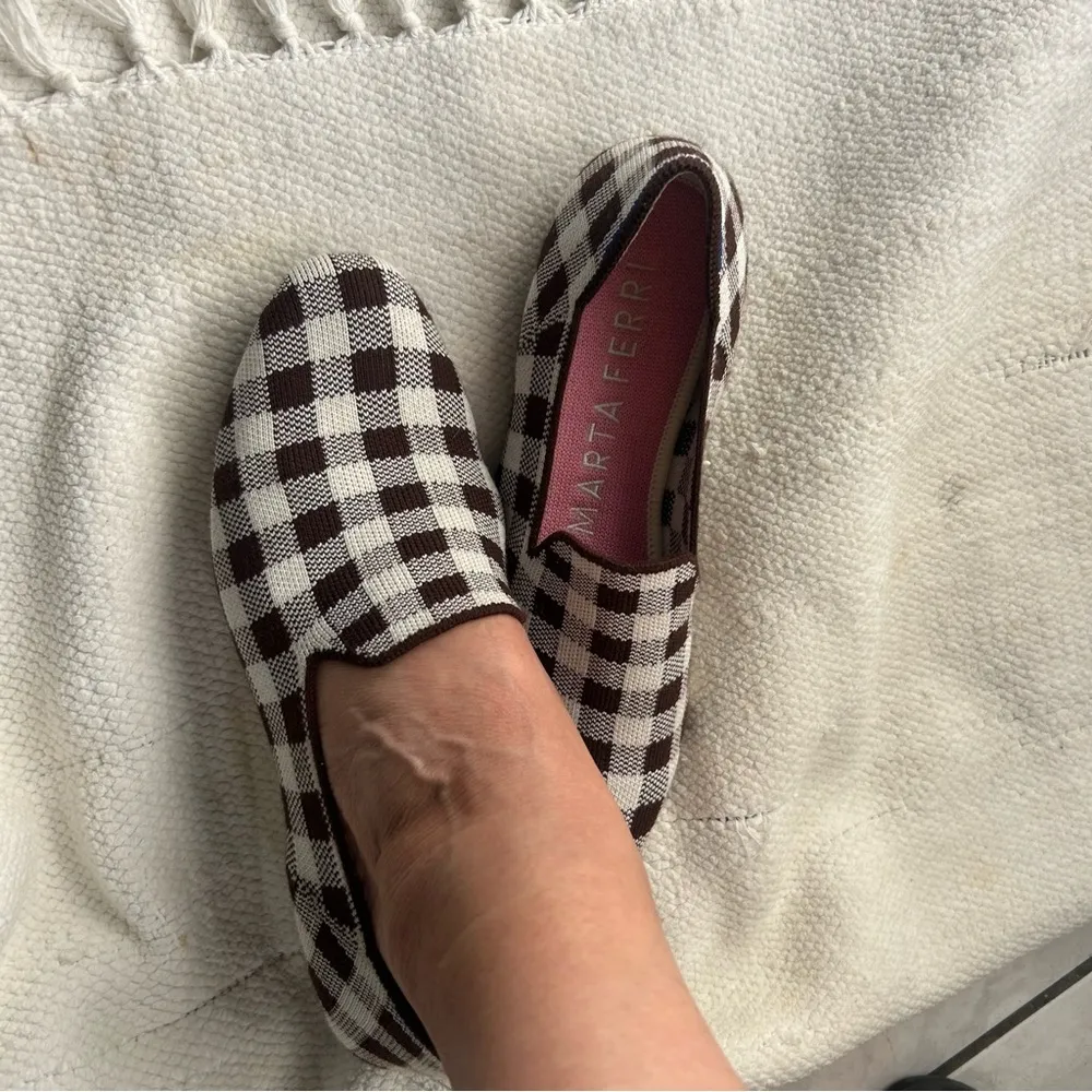 Rothy's Brown and White Flats Timeless Comfort Size 9 - Image 10