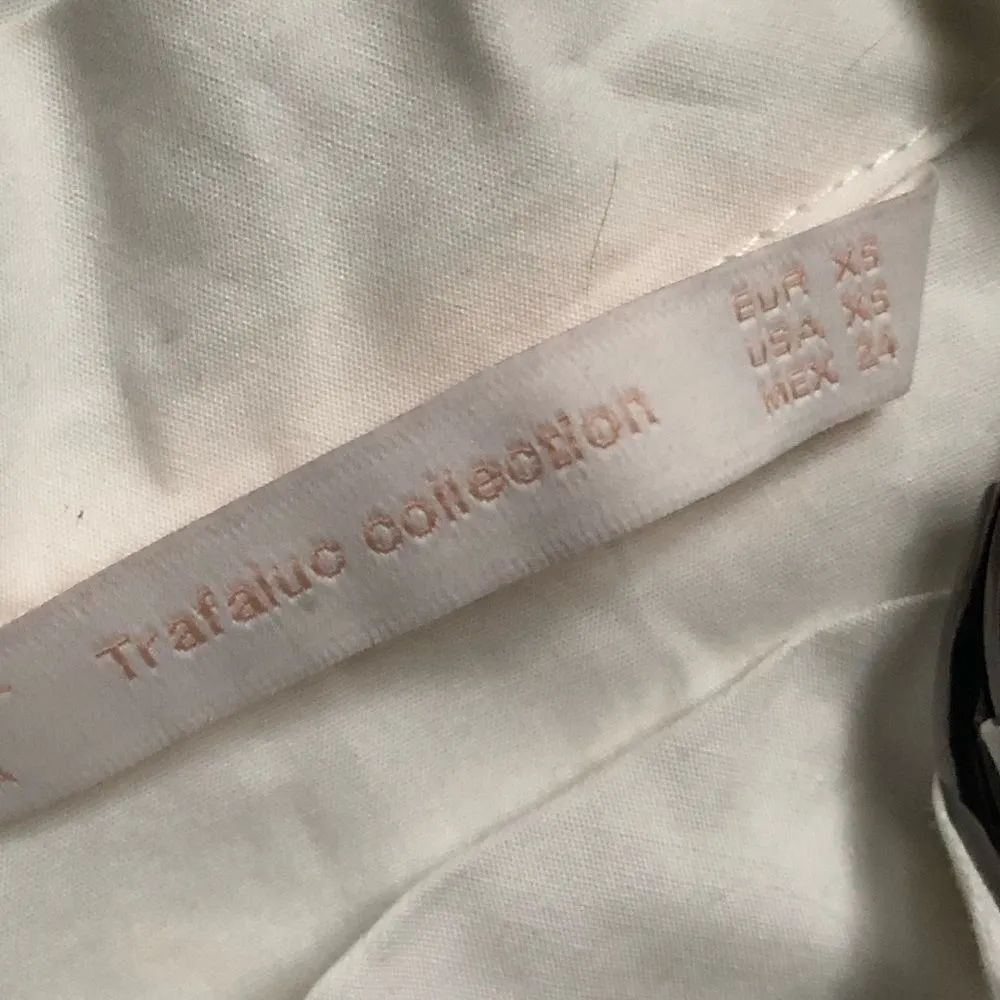 ZARA  Trafaluc‎ Collection White Cotton Blouse - Image 4