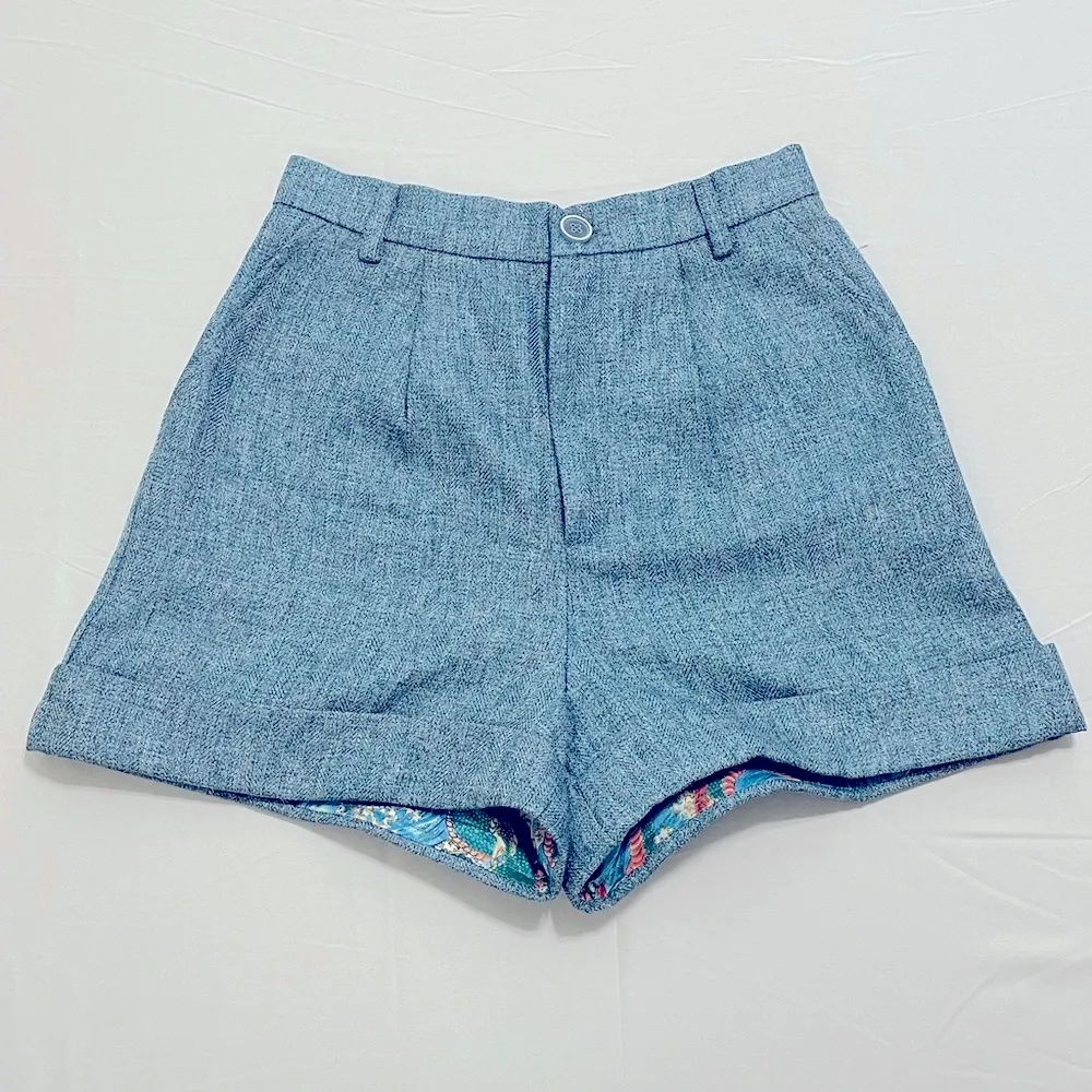 Blackmilk limited Tweed blue shorts nwt - Image 8