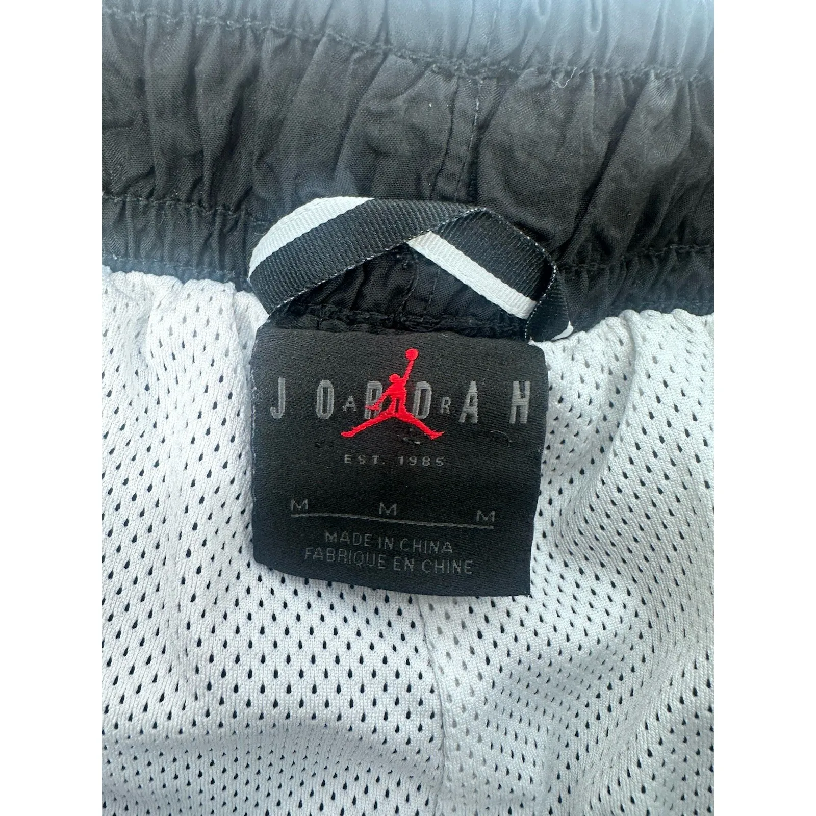 Air Jordan DNA Woven Track Pants Black Nylon Size M - Image 14