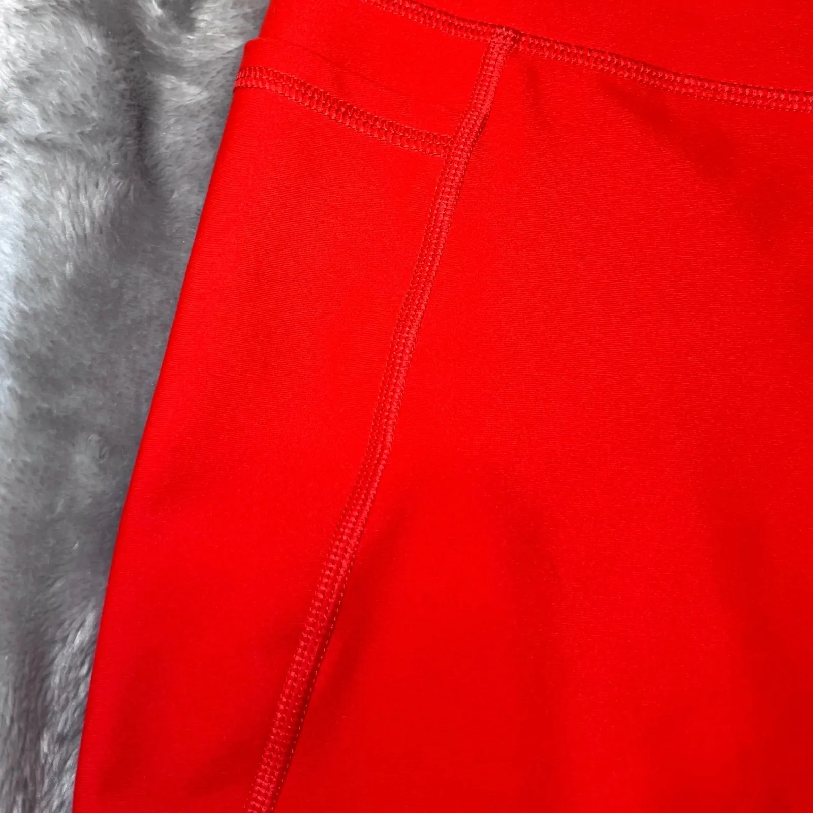 Old Navy Active PowerSoft High Rise Bike Shorts Womens XL Orange Workout Gym - Image 11