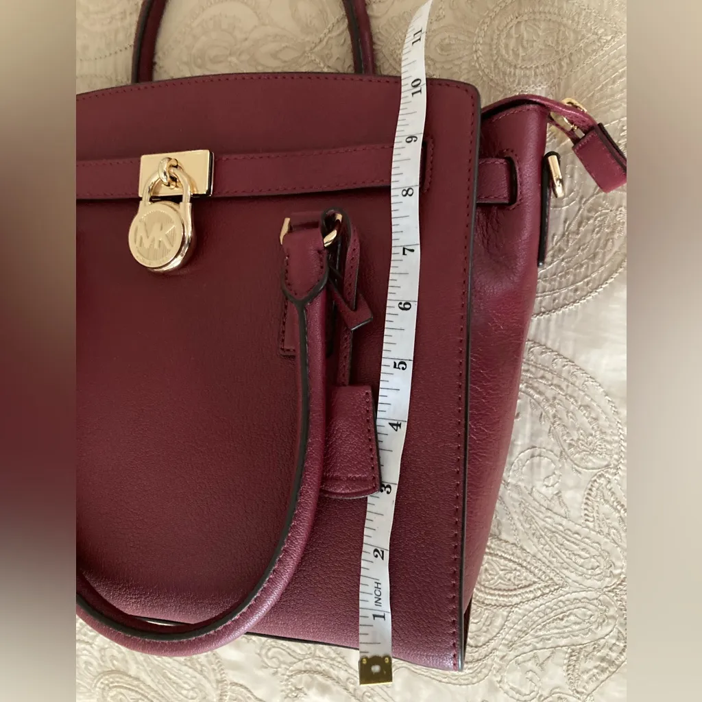 Michael Kors Rich Red Satchel - Image 6