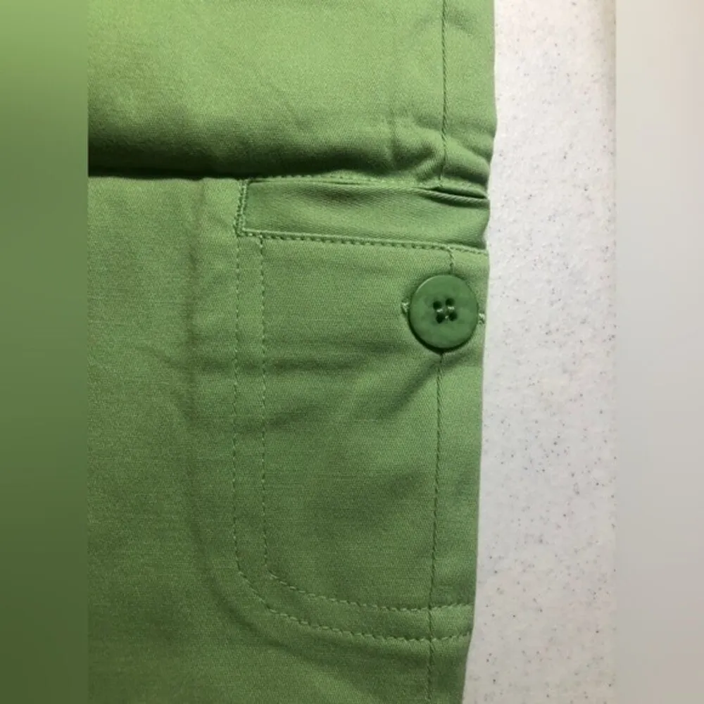 Appleseed’s Sz 12 Green Apple Cargo Shorts Chino High Rise Stretch NEW NWT - Image 4