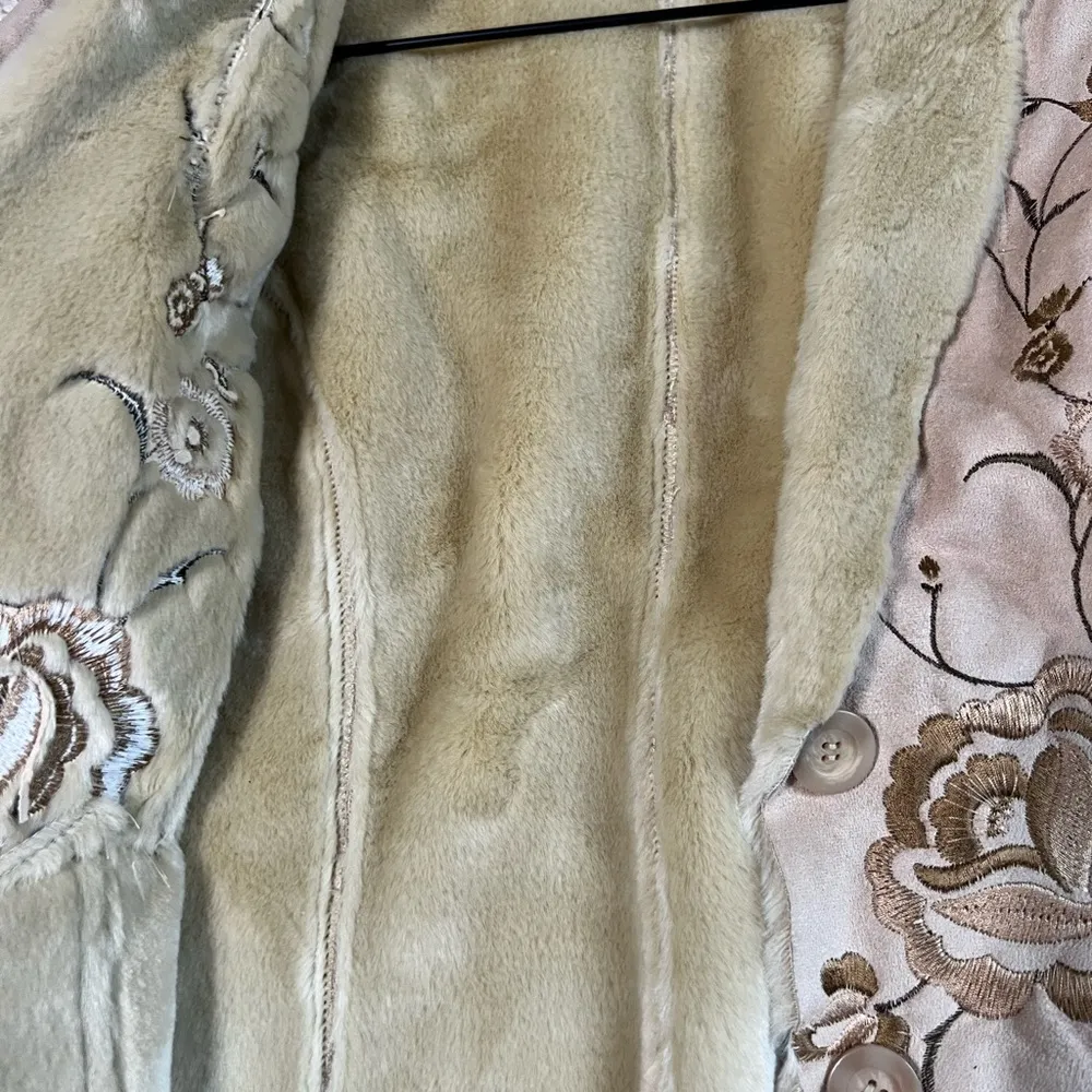 Vintage White House Black Market embroidery jacket size XS - Image 9