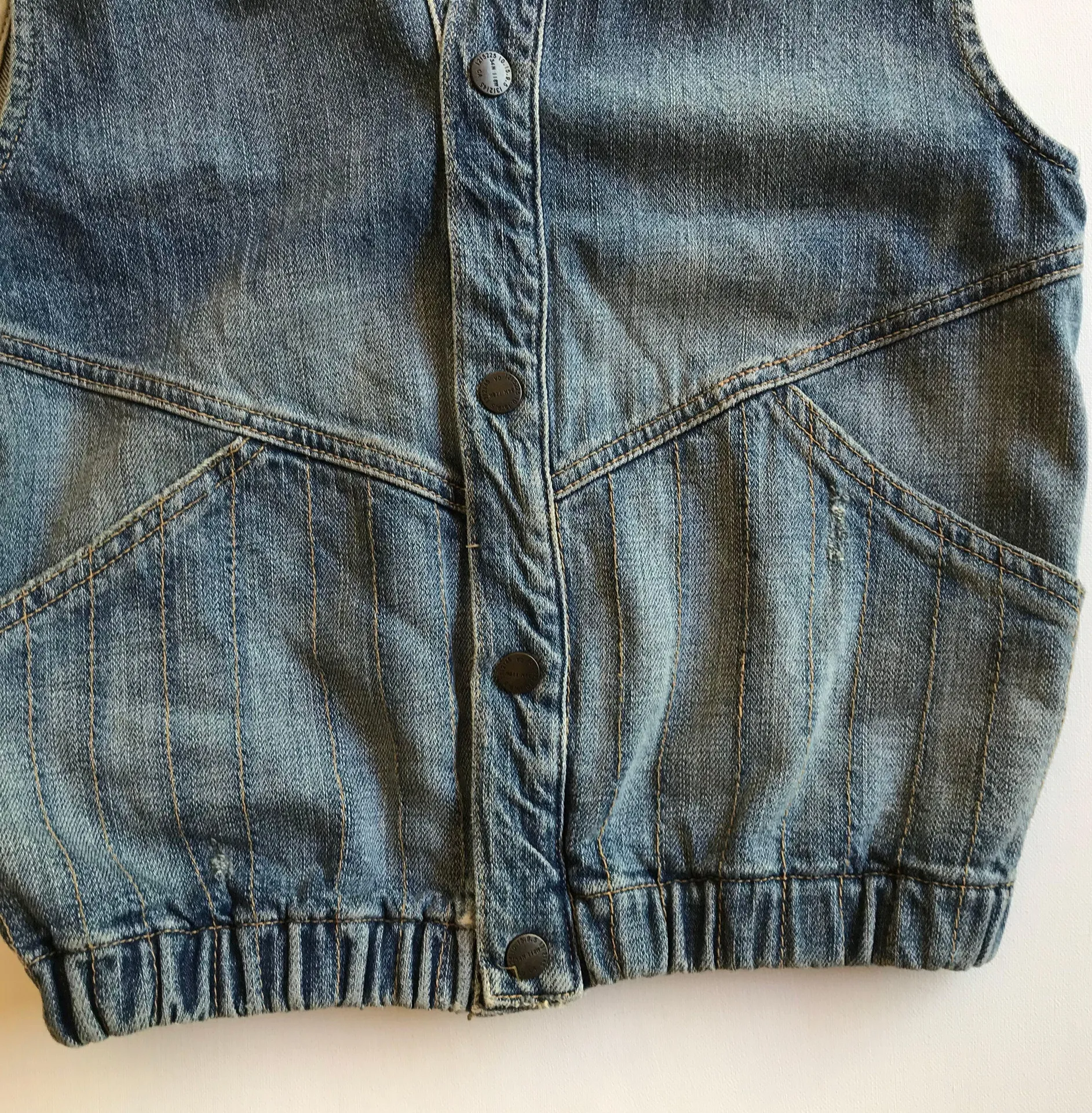 Current/Elliott The Harley Vest - Image 3