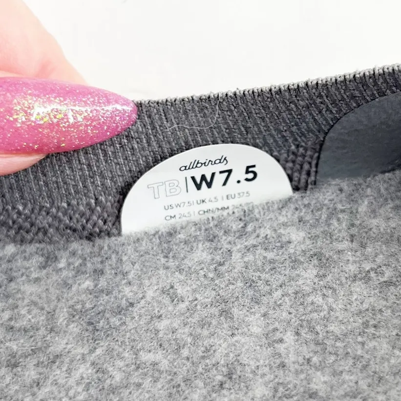 Allbirds Tree Breezer Flats Mesh Mist Gray 7.5 - Image 3