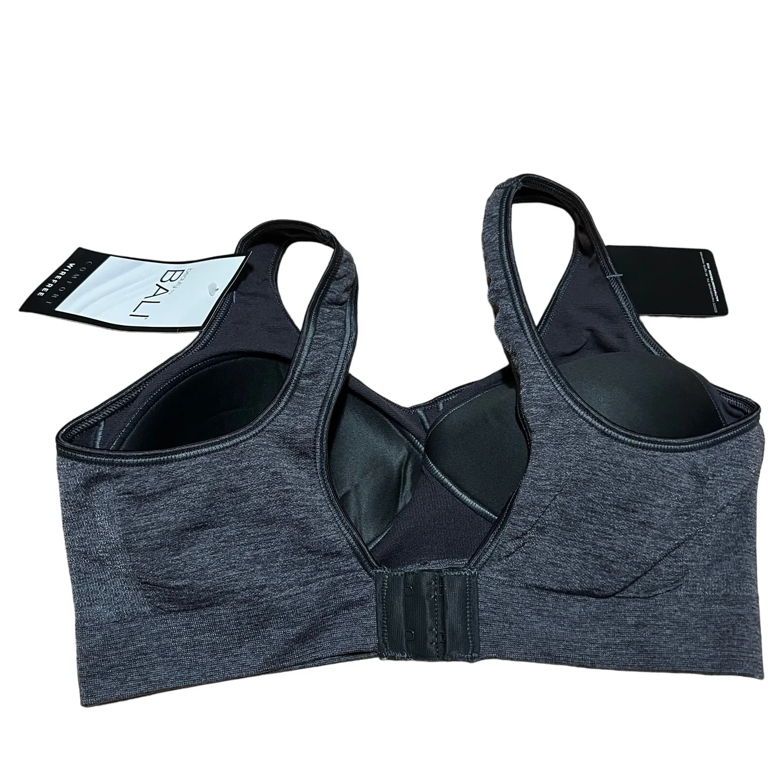 Beauty by Bali Women's Gray Comfort Revolution Alpha Bra - Image 7