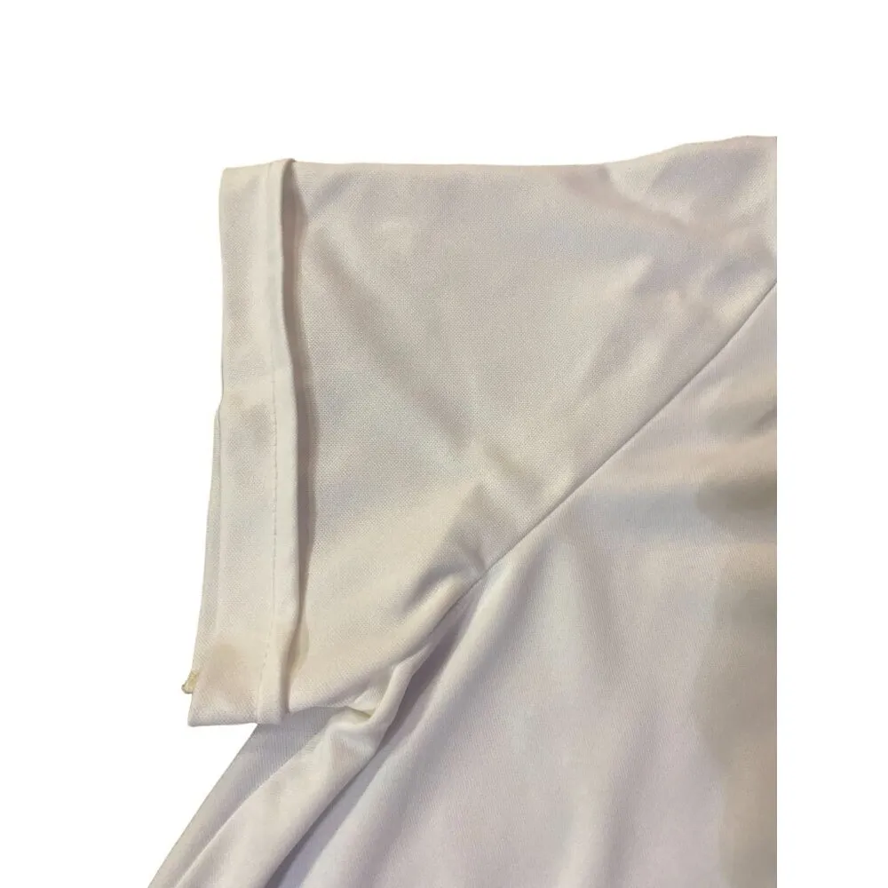 Vintage Lee Mar Blouse Womens 14 NEW Pageantry Knit Cream - Image 15