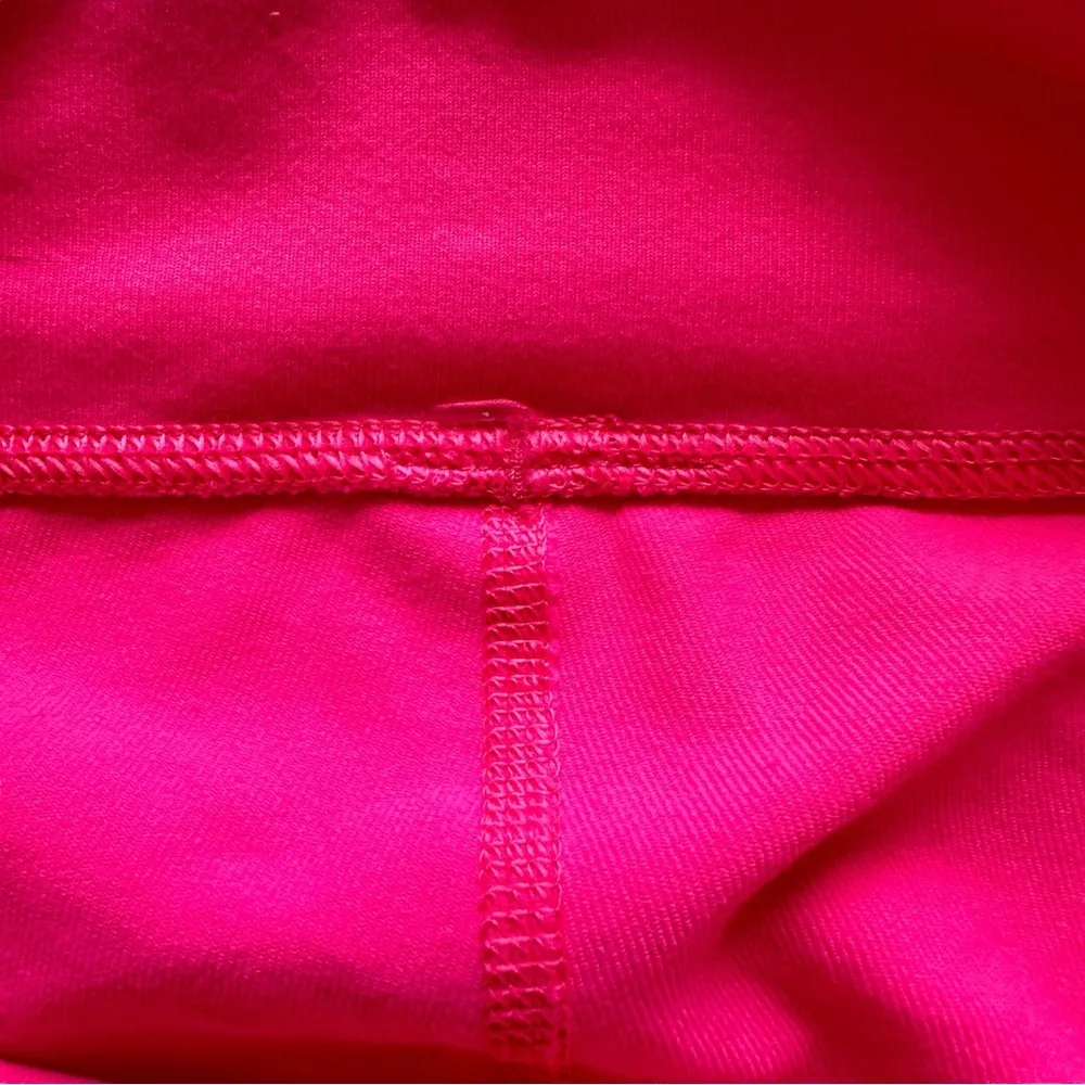 Hot Pink Heat It Up Crop Athletic Leggings size 2 - Image 6