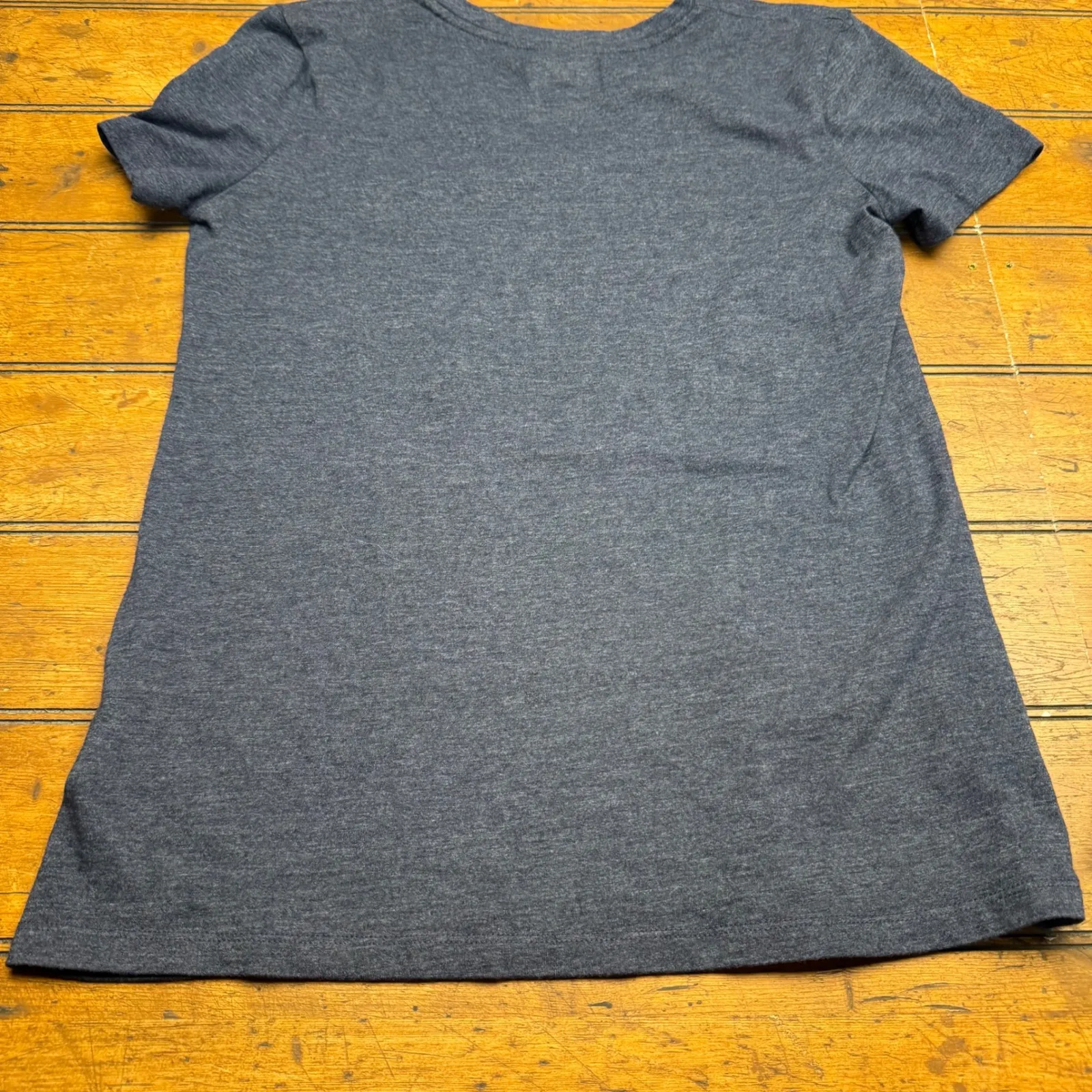 Denver Broncos Womens V Neck T Shirt Blue NFL Team Apparel Size M Gray Size M - Image 4