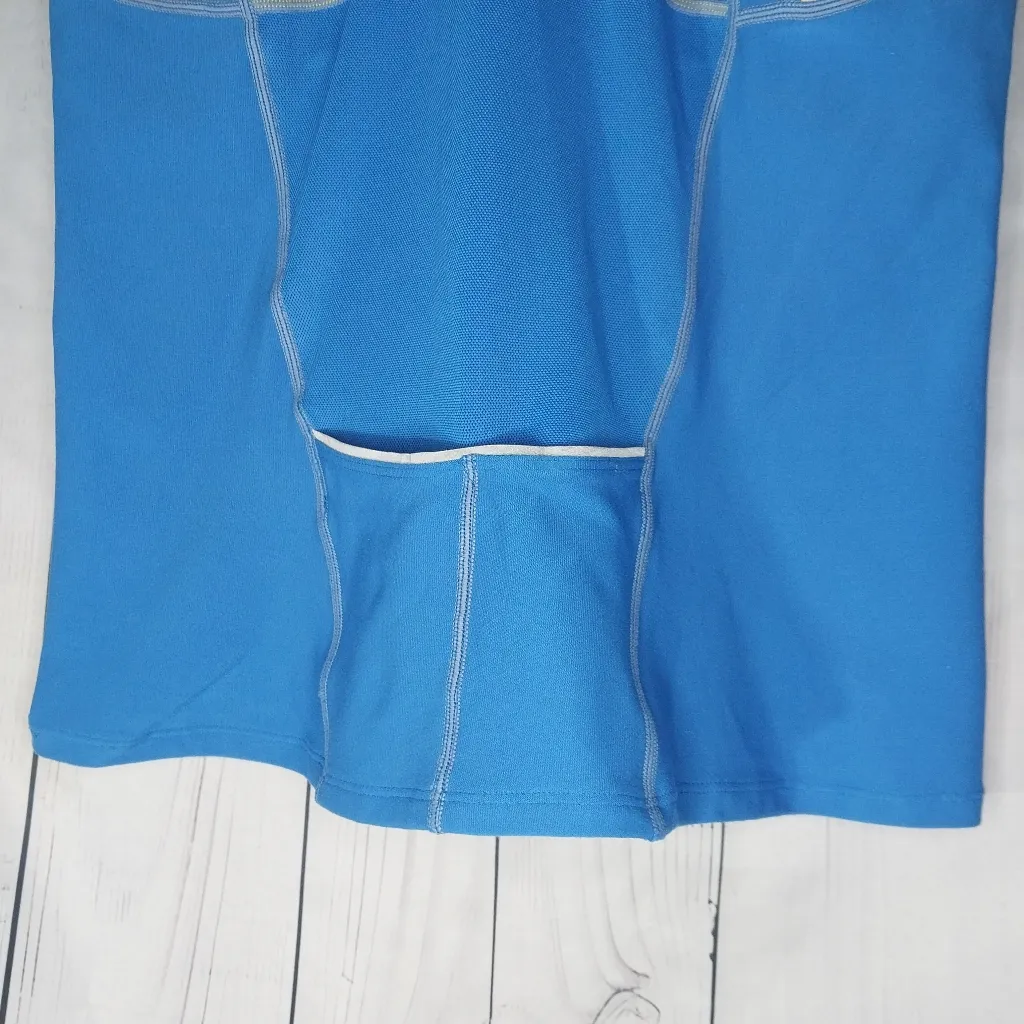 Nike Fit Dry Blue and Yellow LIVESTRONG Racerback Tank Top - Image 10