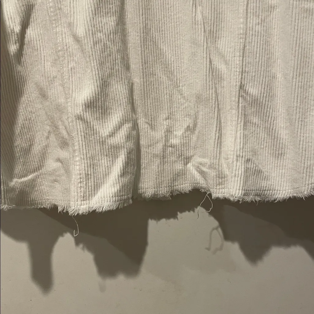 Zara Cream Corduroy Shacket - Image 11