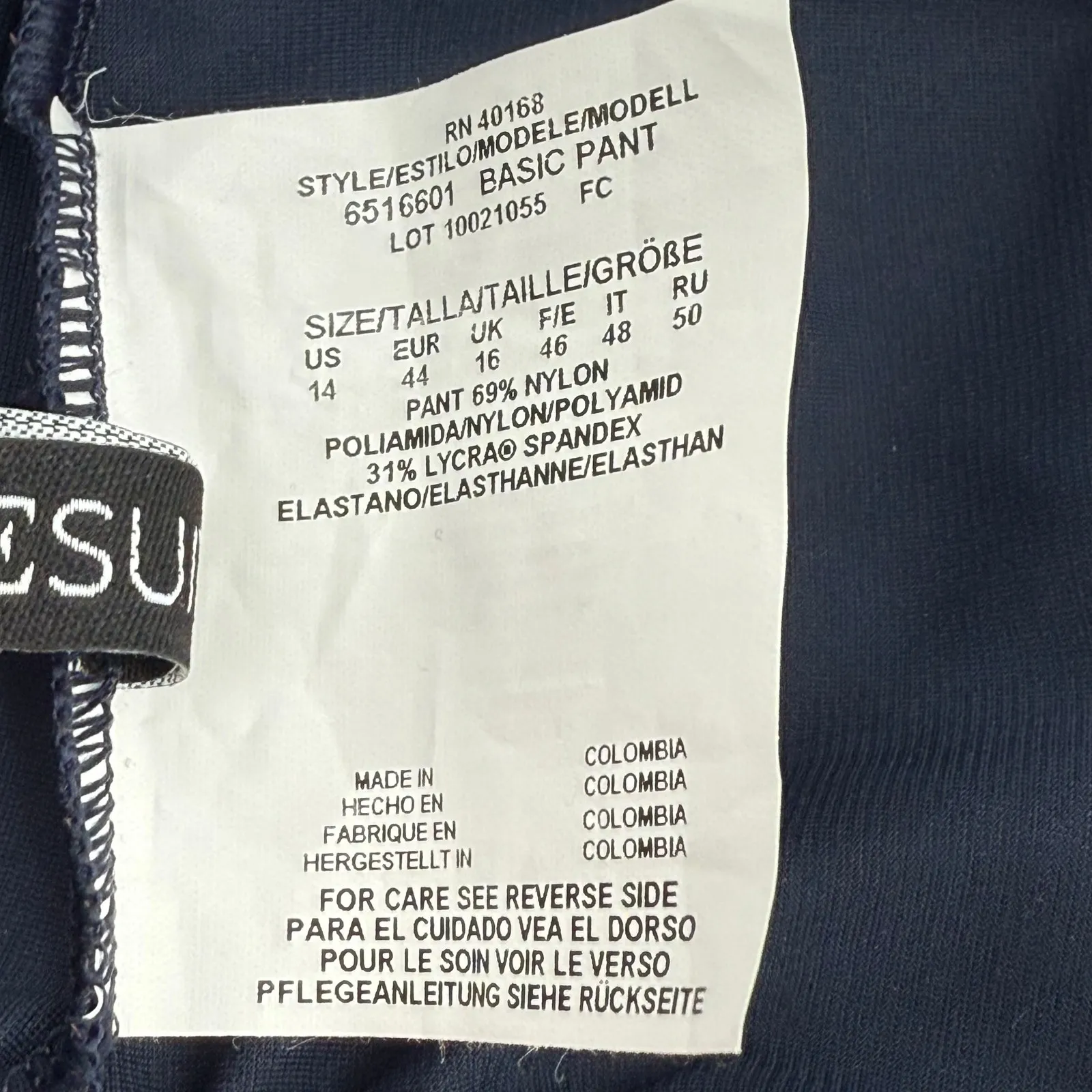 MIRACLESUIT Basic Pant Swim Bottoms Size 14 NEW Navy #6516601 NWOT Full Coverage - Image 6