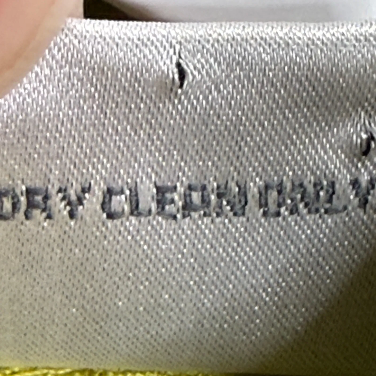 Chicos 100% Silk Embroidered Open Front Jacket Lime Green Size 1 M 3/4 Sleeve - Image 5