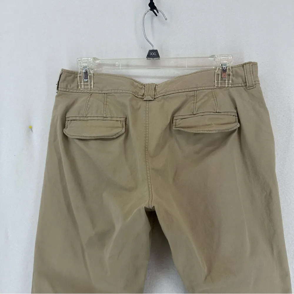 Old Navy Low Rise Capri Chino Pants Women’s 10 Tan - Image 8