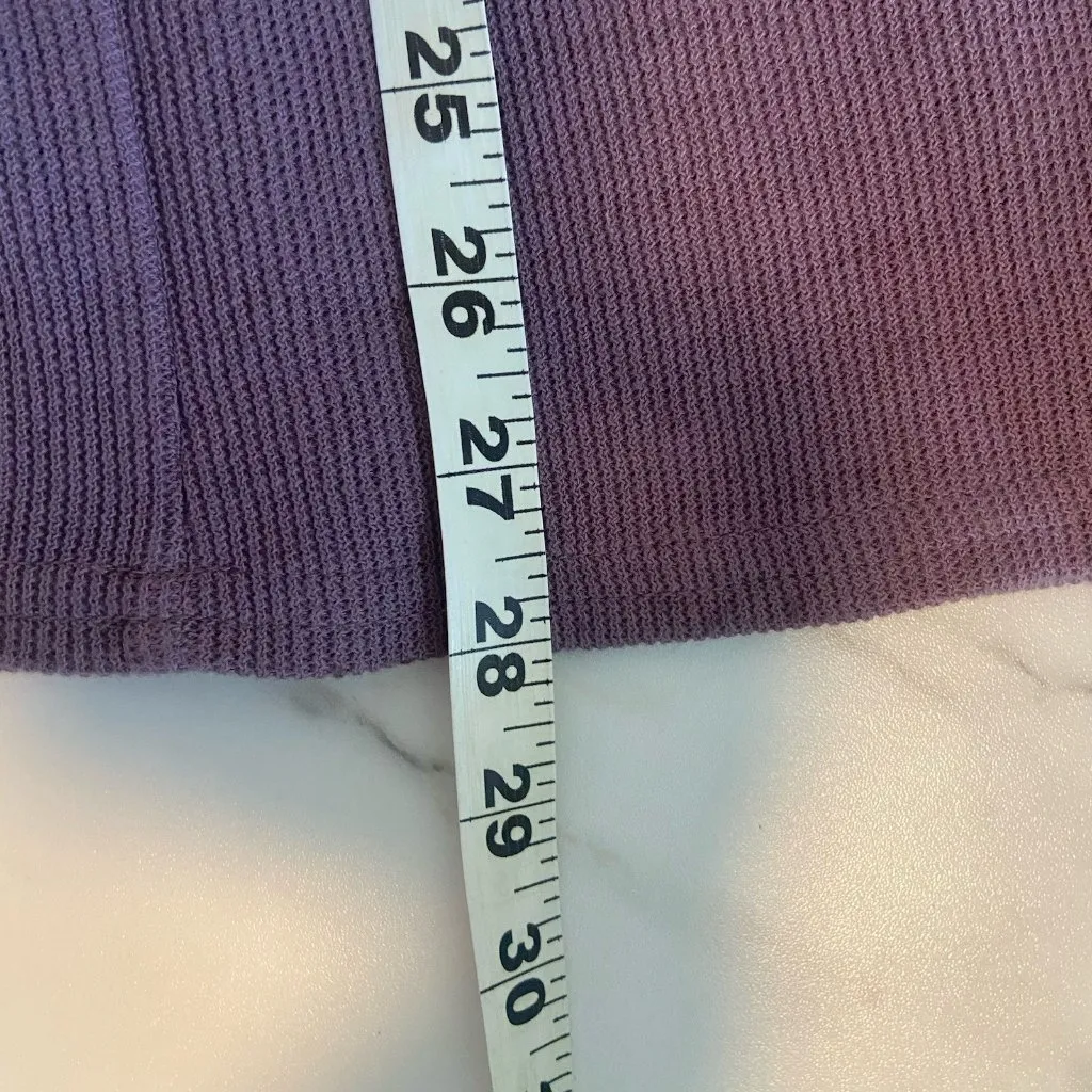 Free People Free-est Avenue Women's Ribbed Knit Jumpsuit Size S Purple One Piece - Image 11