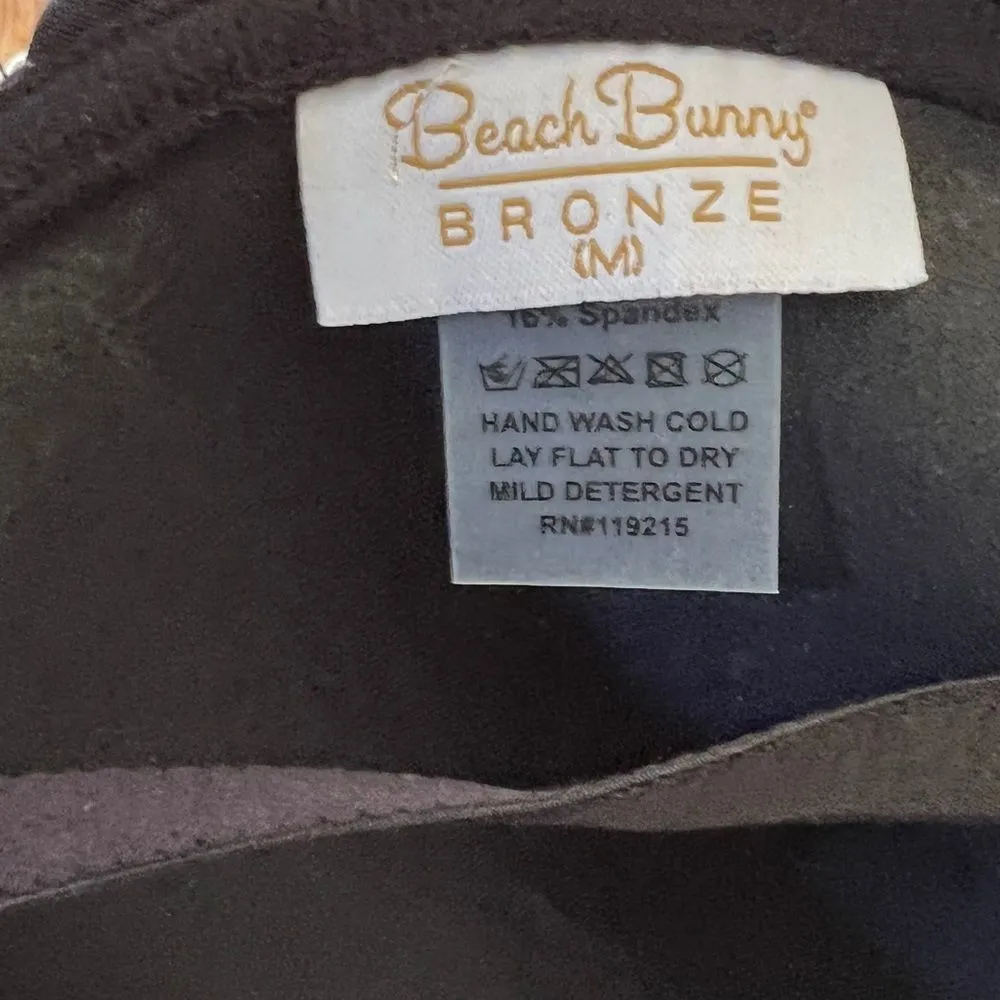 Beach Bunny Bronze Padded Bikini Top - Image 8