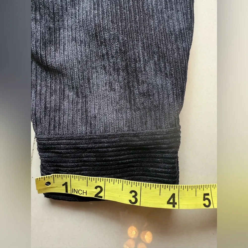 Romwe Black black  hooded Button Up Shirt Jacket Shacket Sz M  full button - Image 6