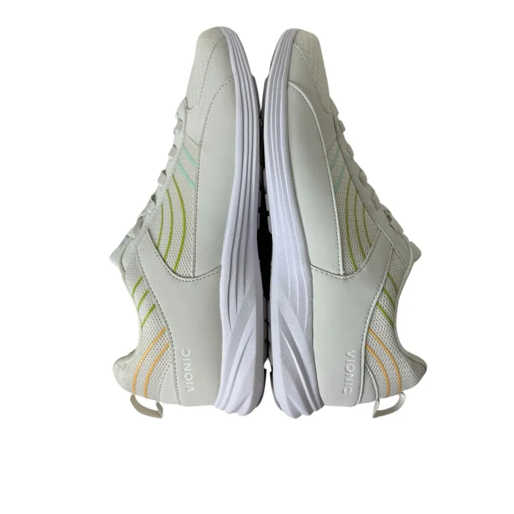 Vionic Ruvi Mesh Gored Lace Sneakers in Cloud 9 - Image 7