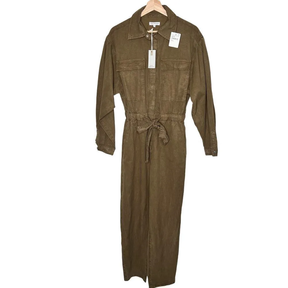 New Women’s Good American Cinched Jumpsuit Size 1(Small) - Image 2