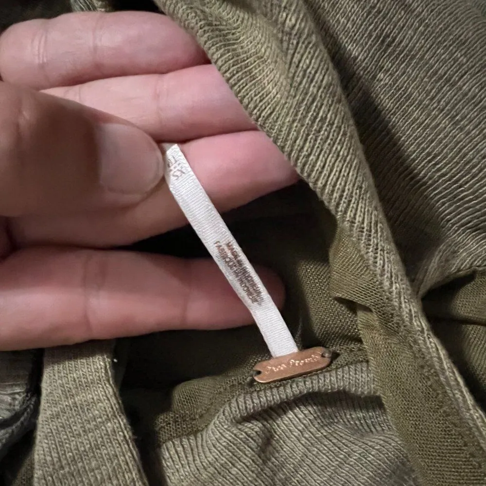 NWOT Free people Boulevard Tank XS oregano - Image 10