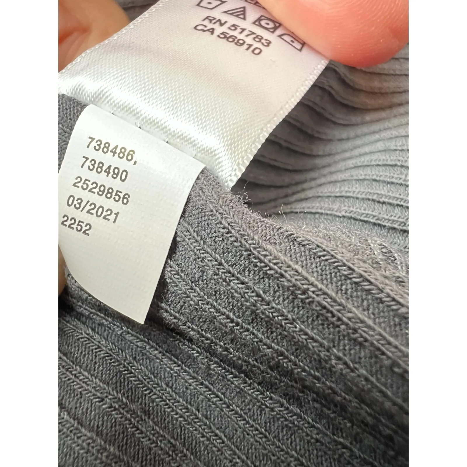 90s y2k Lace Tank Top‎ Fairy Grunge Cottage NWT Maurices Cami Shirt Large Gray - Image 7